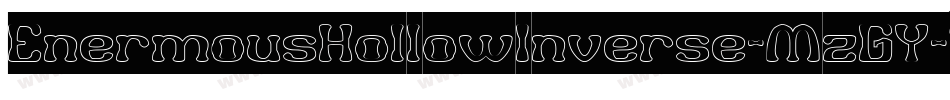 EnermousHollowInverse-MzGY字体转换