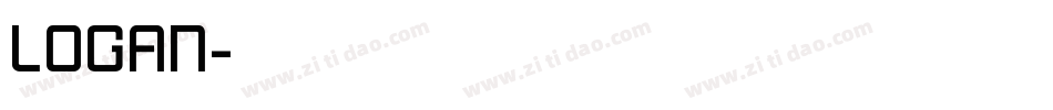 LOGAN字体转换