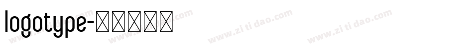 logotype字体转换