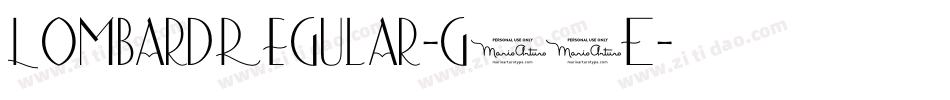 LombardRegular-g67E字体转换 LombardRegular-g67E字体转换