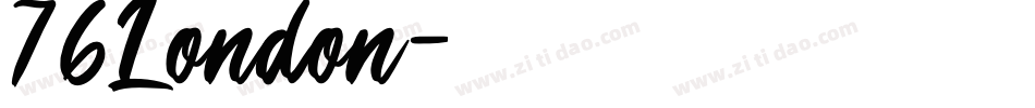 76London字体转换