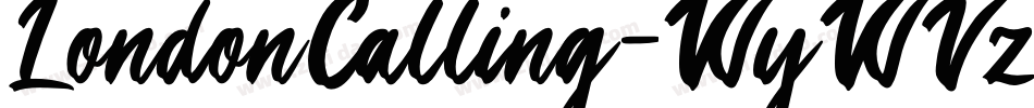 LondonCalling-WyWVz字体转换