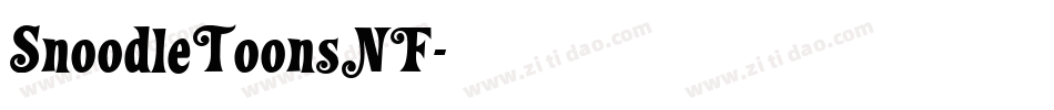 SnoodleToonsNF字体转换