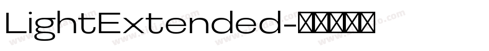 LightExtended字体转换