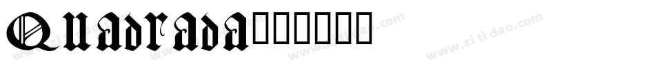 Quadrada字体转换