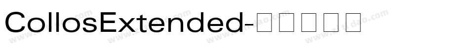 CollosExtended字体转换