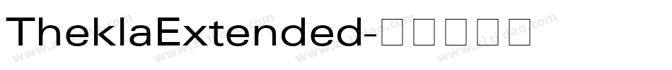 TheklaExtended字体转换