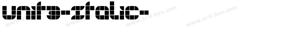 Unit3-Italic字体转换