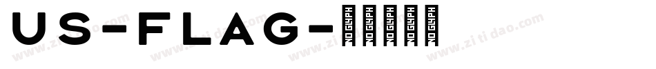 US-Flag字体转换