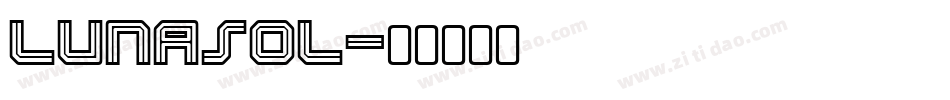 Lunasol字体转换