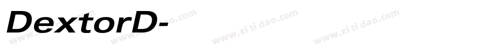 DextorD字体转换