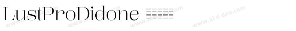 LustProDidone字体转换