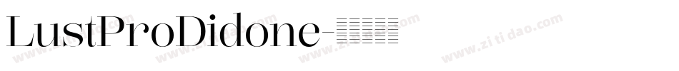 LustProDidone字体转换