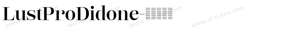 LustProDidone字体转换