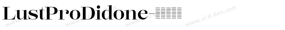 LustProDidone字体转换