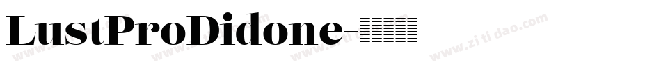LustProDidone字体转换