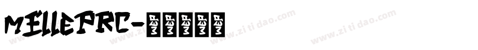 mEllePRC字体转换