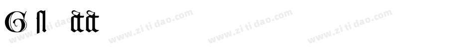 Goudhfcc1字体转换