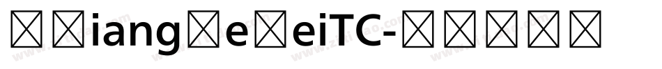 MXiangHeHeiTC字体转换