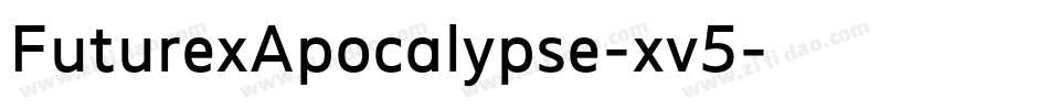 FuturexApocalypse-xv5字体转换