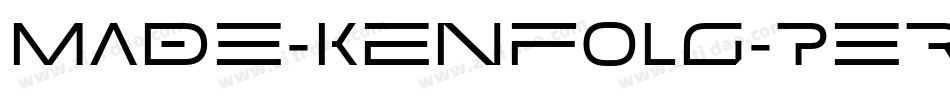 MADE-Kenfolg-PERSONAL-USE-2字体转换