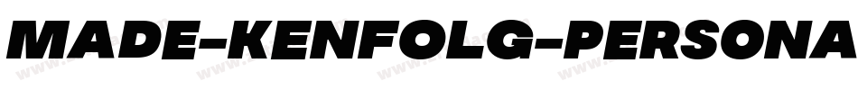 MADE-Kenfolg-PERSONAL-USE-2字体转换