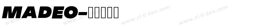 MADEO字体转换