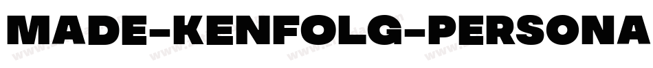 MADE-Kenfolg-PERSONAL-USE-2字体转换
