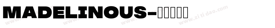 Madelinous字体转换