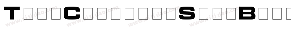 TemaCantanteSansBoldA字体转换