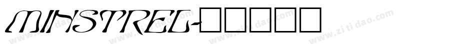 MINSTREL字体转换