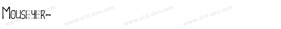 Mouseyer字体转换