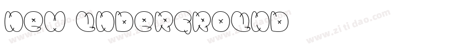New-Underground字体转换