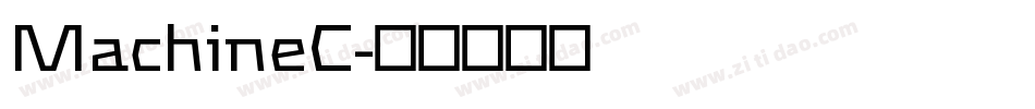 MachineC字体转换