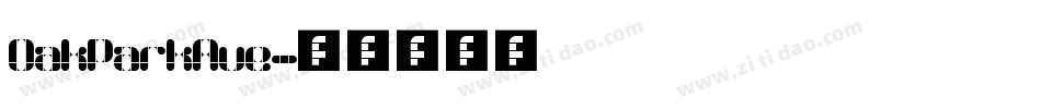 OakParkAve字体转换