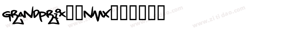 GrandPrix-3nMX字体转换