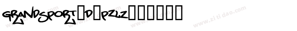 GrandSport3D-pzlZ字体转换
