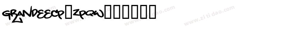 Grandeecp-zpqw字体转换