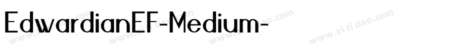 EdwardianEF-Medium字体转换