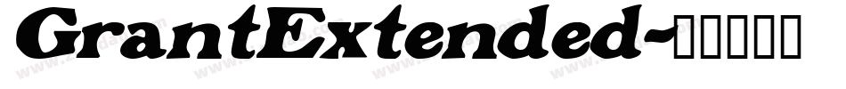 GrantExtended字体转换