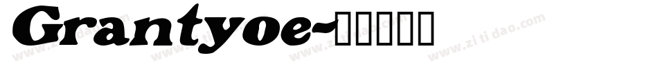 Grantyoe字体转换
