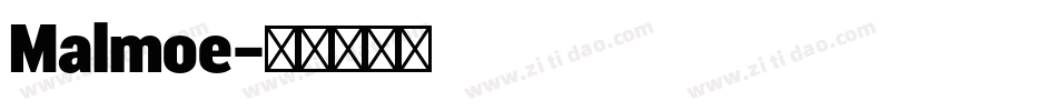 Malmoe字体转换
