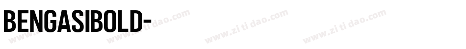 BengasiBold字体转换
