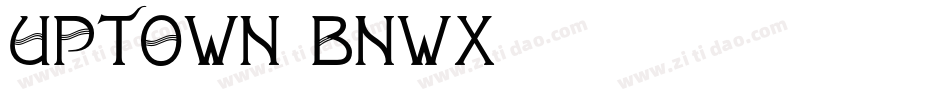 Uptown-BnWx字体转换