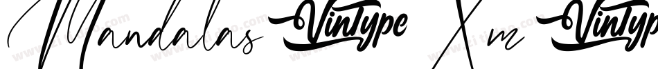 Mandalas-Xm7g字体转换