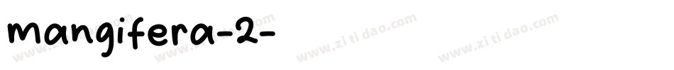 mangifera-2字体转换