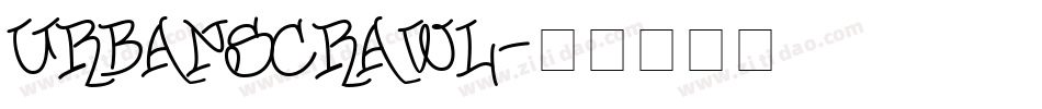 UrbanScrawl字体转换