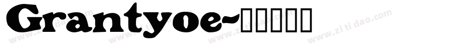 Grantyoe字体转换