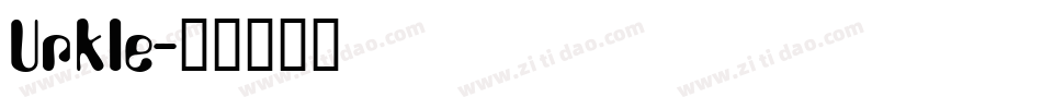 Urkle字体转换