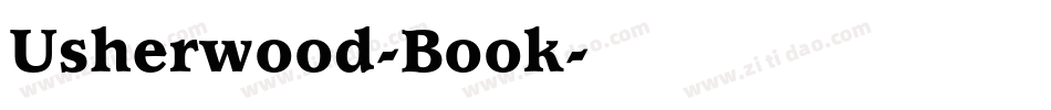 Usherwood-Book字体转换